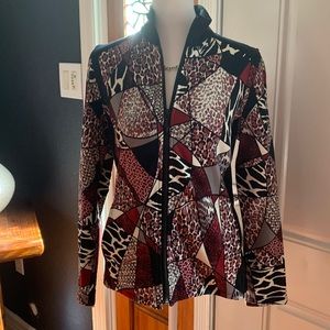 Susan Graver mix color weekend jacket